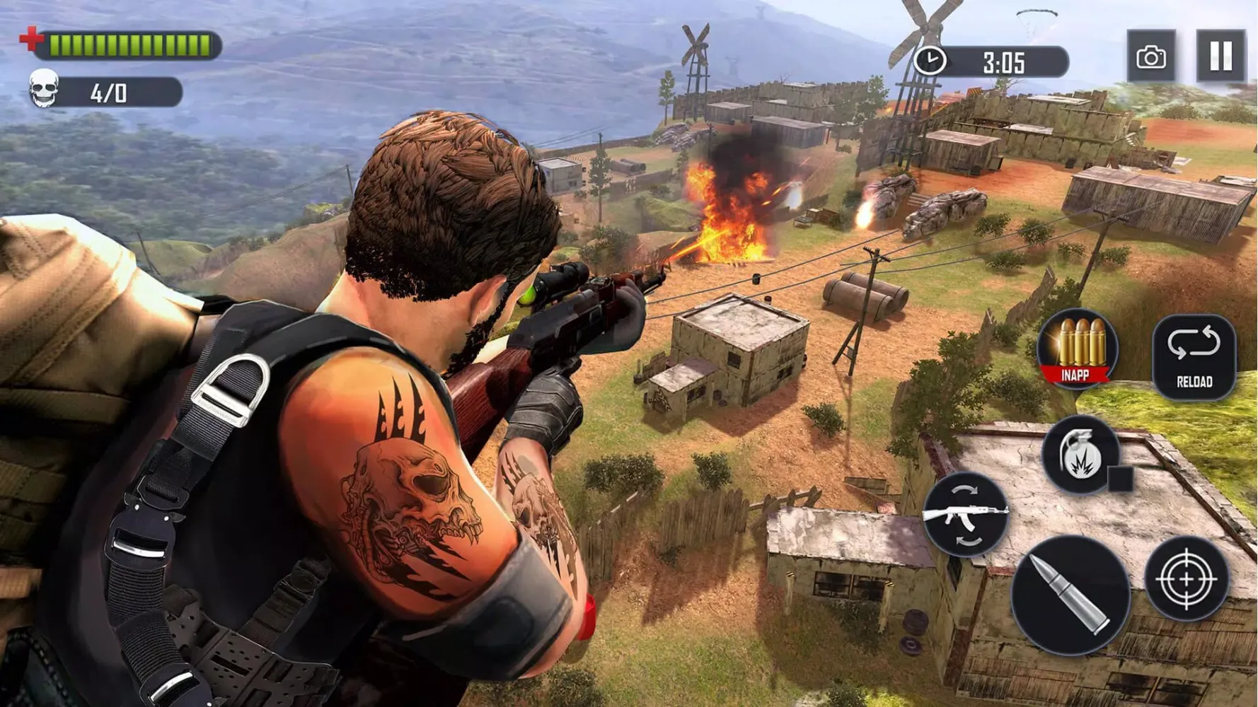 Battleground Fire : Free Shooting Games 2019 Screenshots