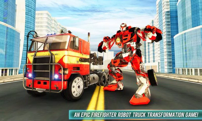 Fire Truck Super Robot Transformation War Screenshots
