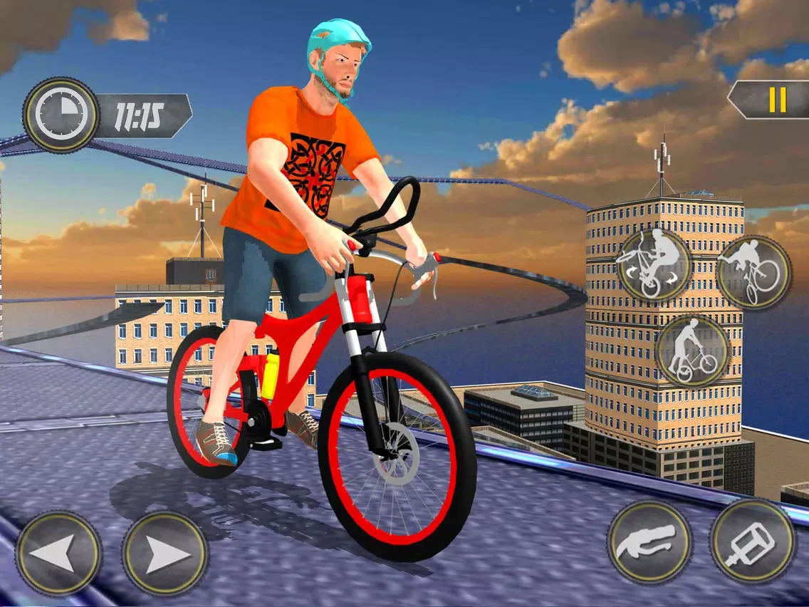 Captures d'écran de Incredible City Building Top Bicycle Ride iPad 
