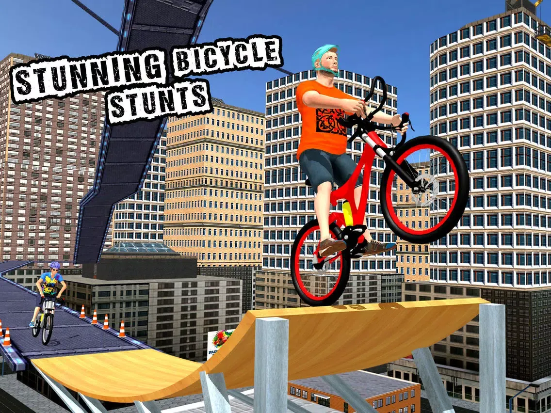Captures d'écran de Incredible City Building Top Bicycle Ride iPad 