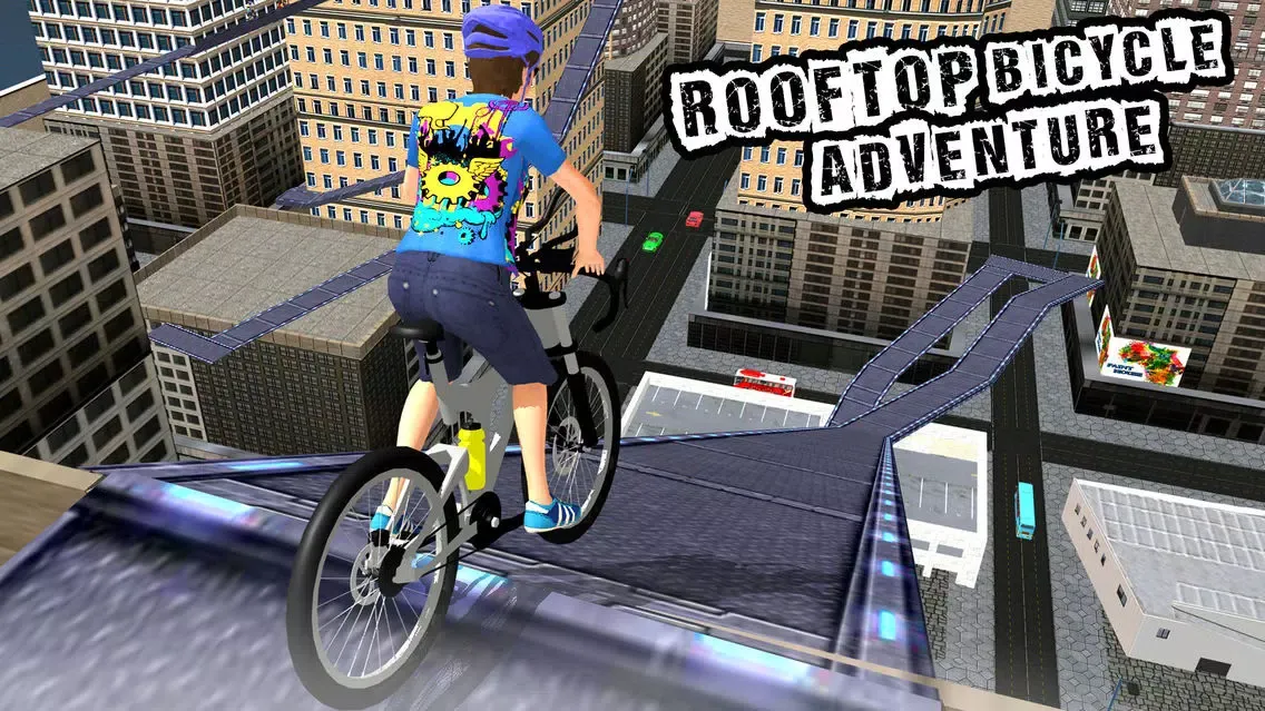 Captures d'écran de Incredible City Building Top Bicycle Ride