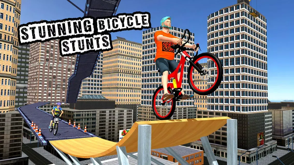 Captures d'écran de Incredible City Building Top Bicycle Ride