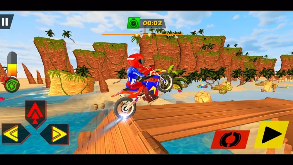 Capturas de tela do Motocross Mad Bike Stunt Rider