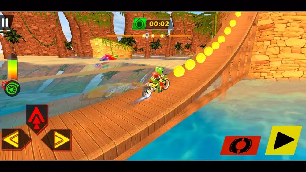 Capturas de tela do Motocross Mad Bike Stunt Rider