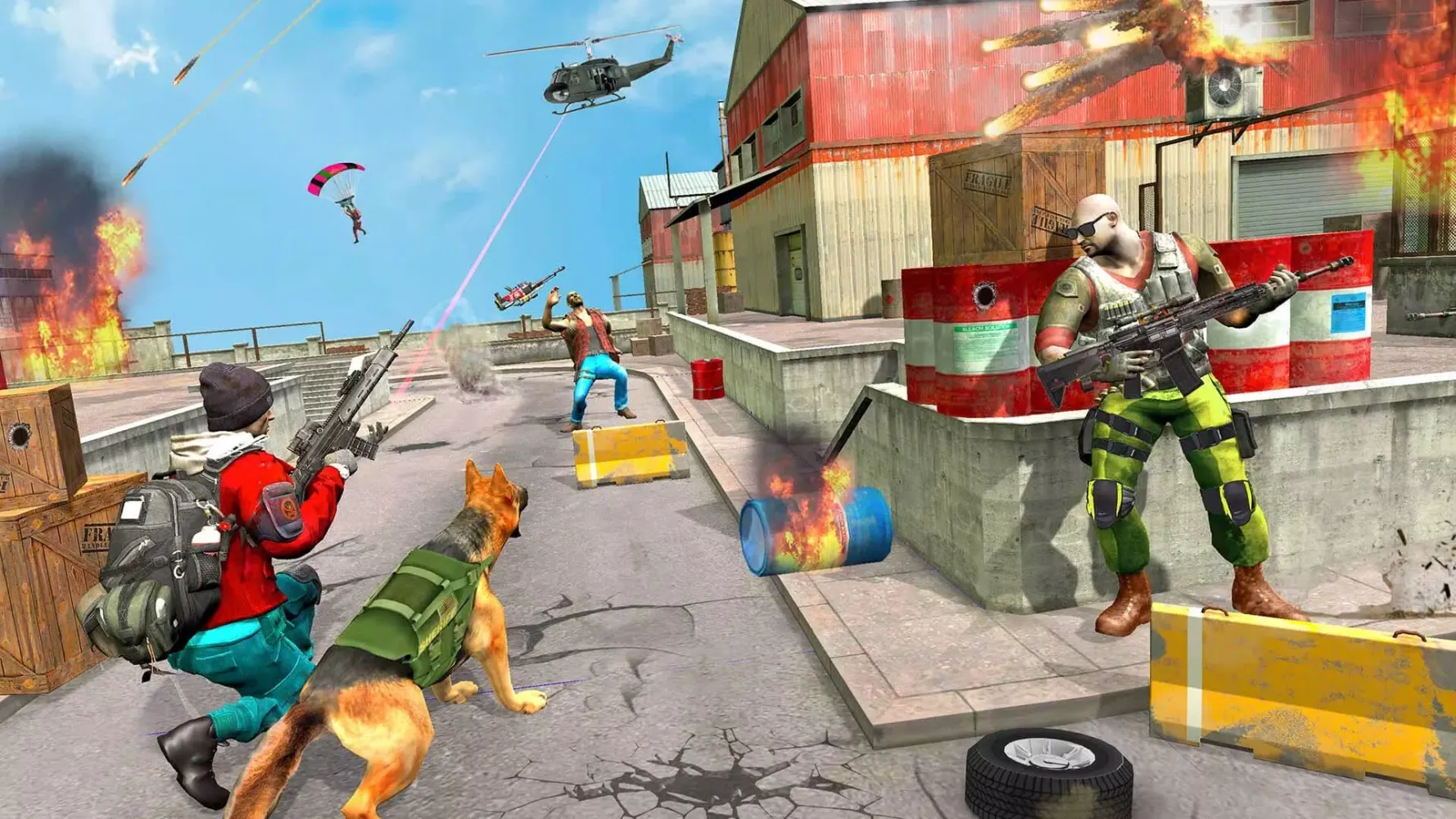 Ảnh chụp màn hình của Army Commando FPS Shooting Sim