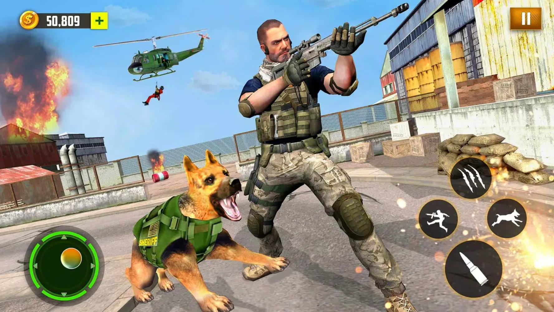 Ảnh chụp màn hình của Army Commando FPS Shooting Sim