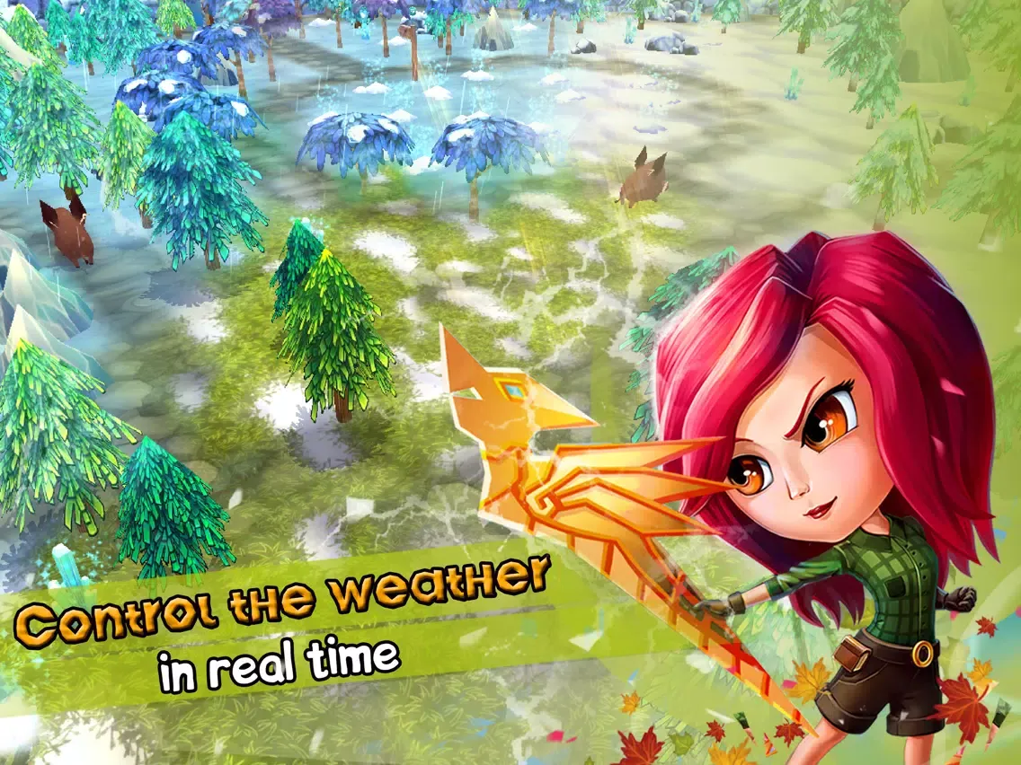Chibi Survivor Weather Lord - Survival iPad  Ekran Görüntüleri