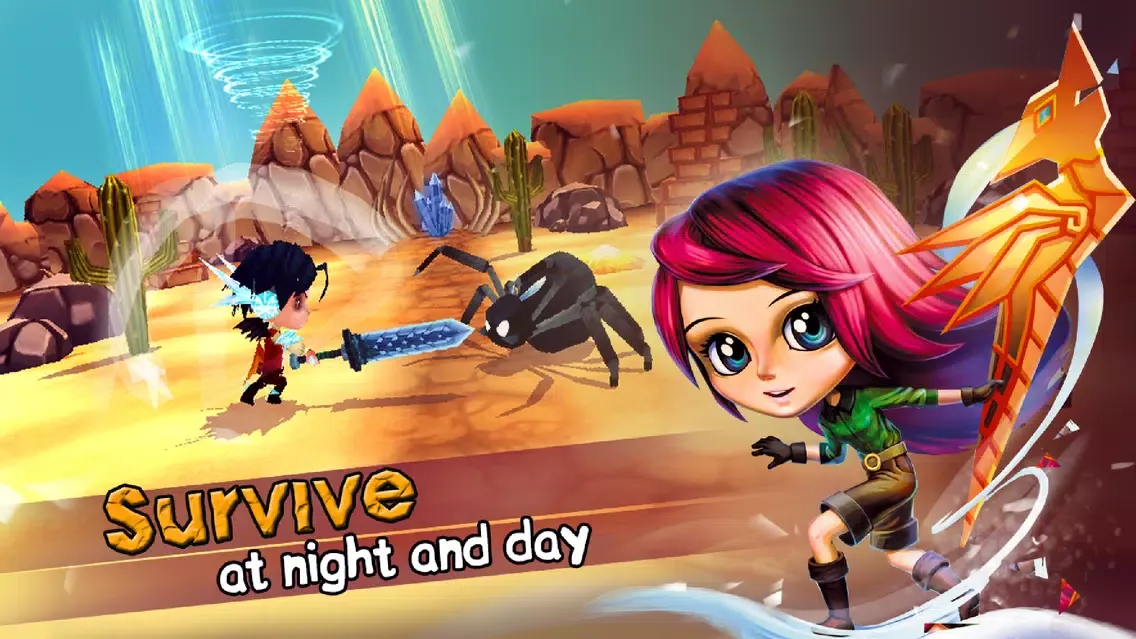 Chibi Survivor Weather Lord - Survival Ekran Görüntüleri