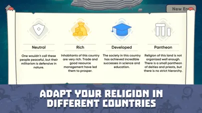 Captures d'écran de Religion inc. God Simulator
