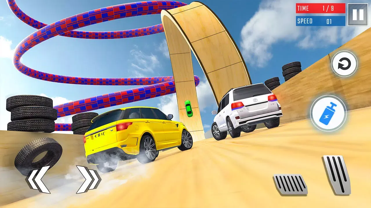 Maga Car Games: GT Stunts Race Screenshots