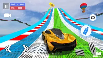 Ramp Car Stunts Mega Ramping Ekran Görüntüleri
