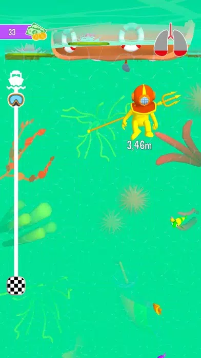 Ảnh chụp màn hình của Deep Down Diver