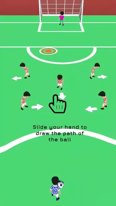 Ảnh chụp màn hình của Dribble Shoot