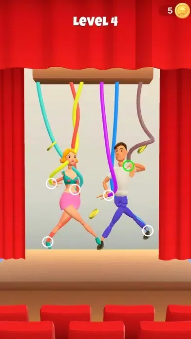 ภาพหน้าจอของ Puppet Tangle