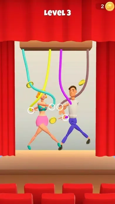 ภาพหน้าจอของ Puppet Tangle