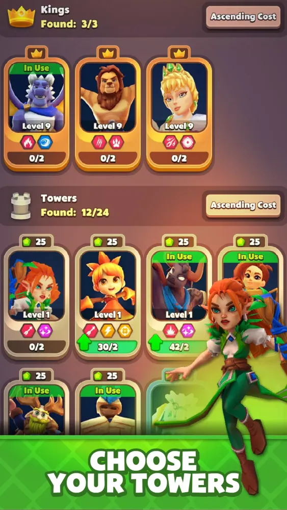 Way of Kings: Tower Defense TD Screenshots