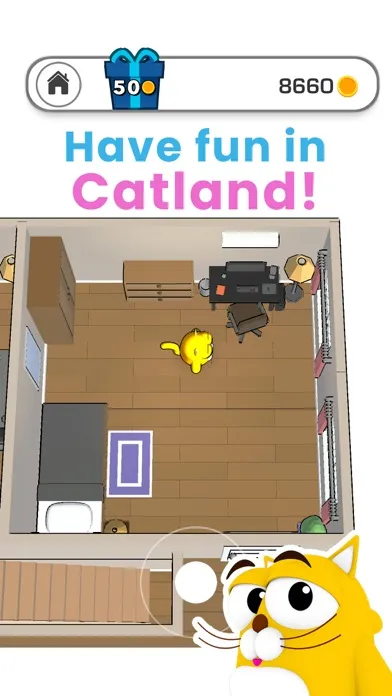 ภาพหน้าจอของ Cool Cat's Block Slide