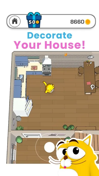 ภาพหน้าจอของ Cool Cat's Block Slide