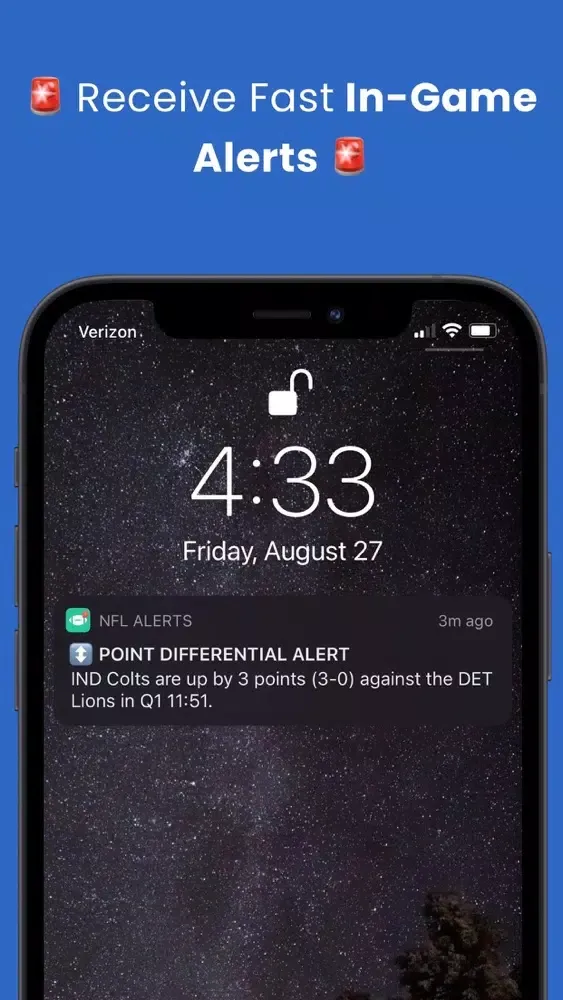تصاویر NFL Gameflow Alerts
