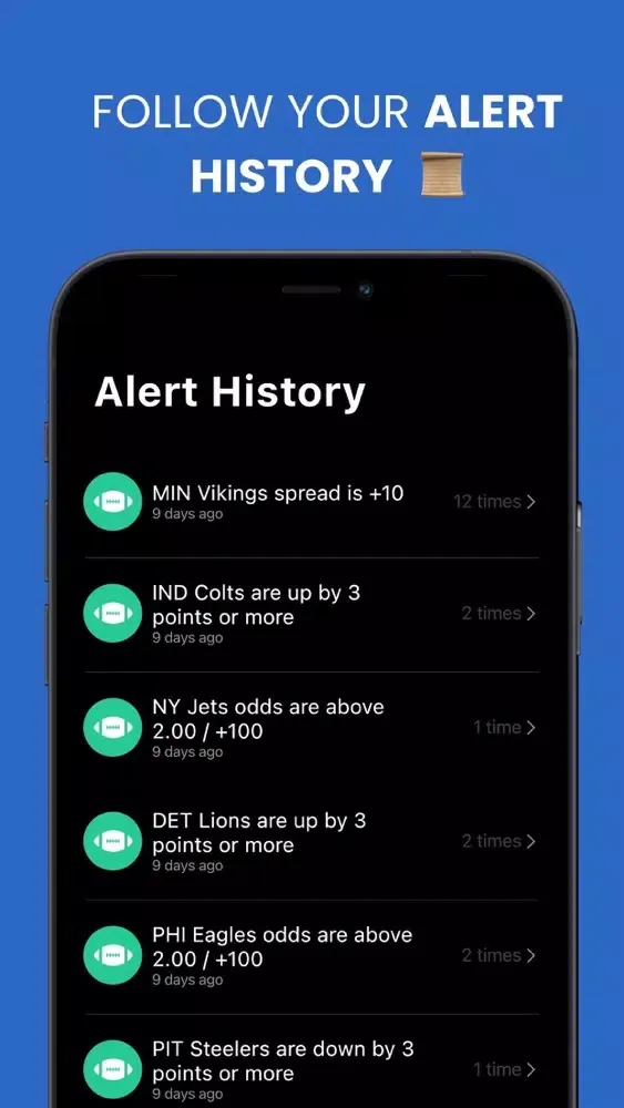 تصاویر NFL Gameflow Alerts
