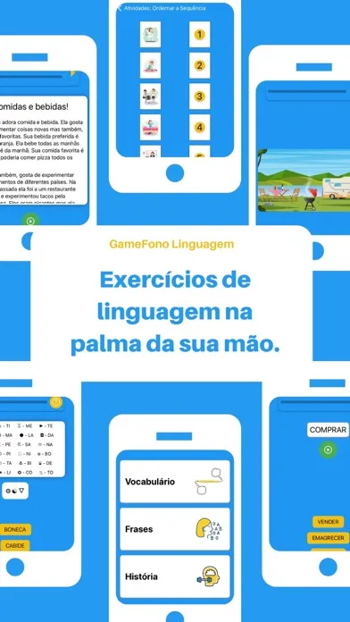 Tangkapan skrin GameFono Linguagem