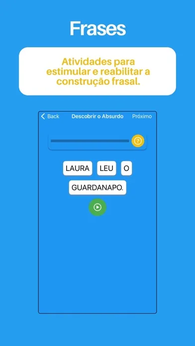 Tangkapan skrin GameFono Linguagem