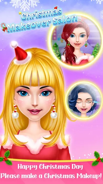 Christmas Game: Make Up Games应用截图