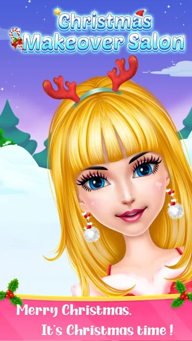 Christmas Game: Make Up Games应用截图