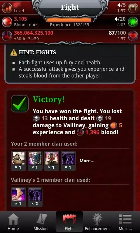 Vampires Game Screenshots