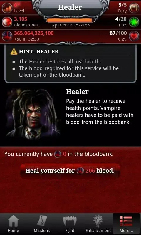 Vampires Game Screenshots