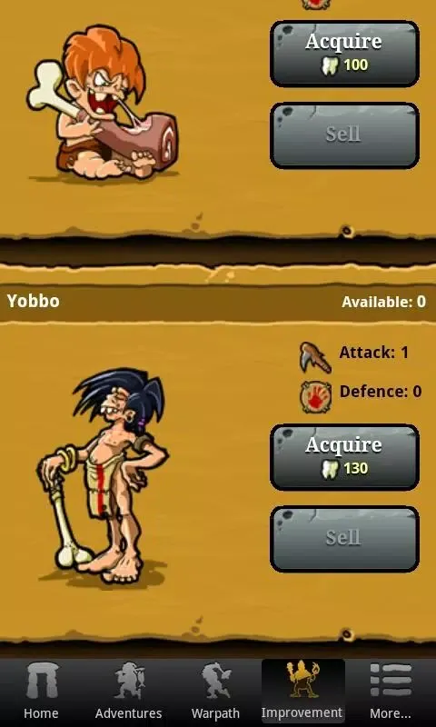 Prehistoric Game應用截圖