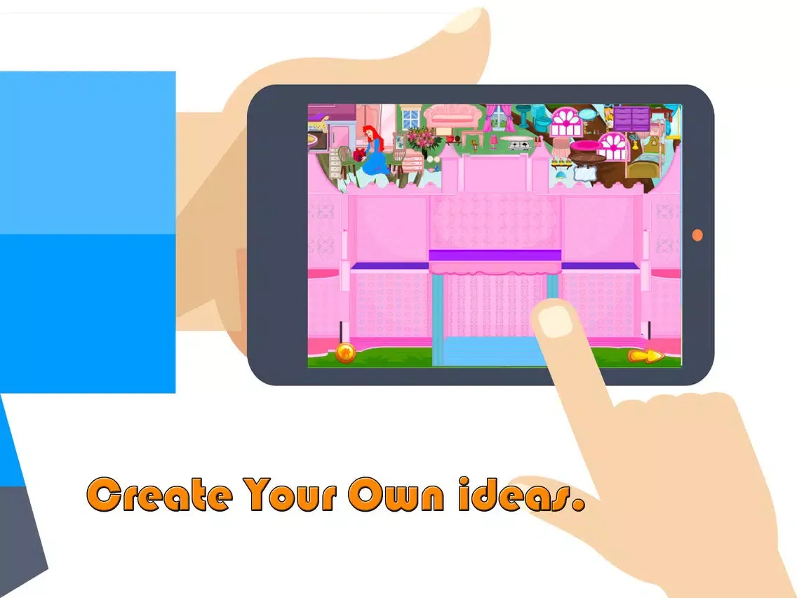 تصاویر Princess Castle Doll House Decoration Games iPad 