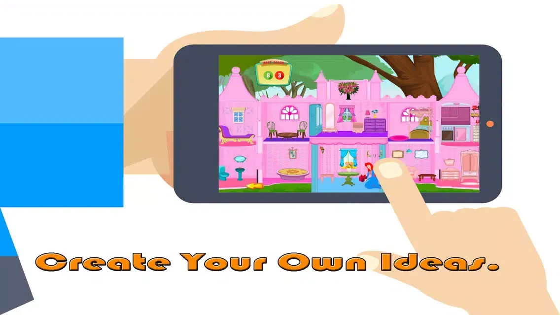 تصاویر Princess Castle Doll House Decoration Games