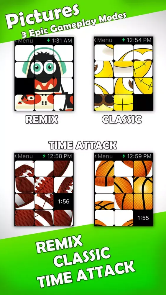 ภาพหน้าจอของ Tiles: Puzzle Remix - Numbers & Pictures