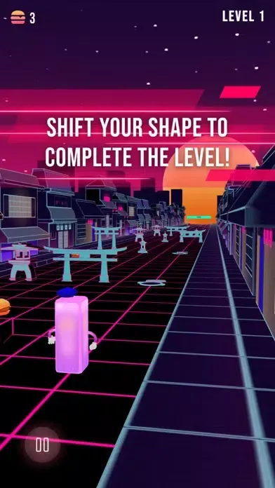 Tangkapan skrin Jelly Shift: Slimer Runer 3D
