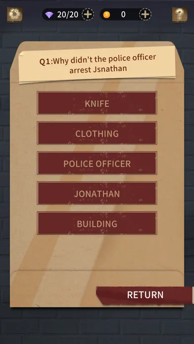 ภาพหน้าจอของ HouseOfClues-Situation puzzle