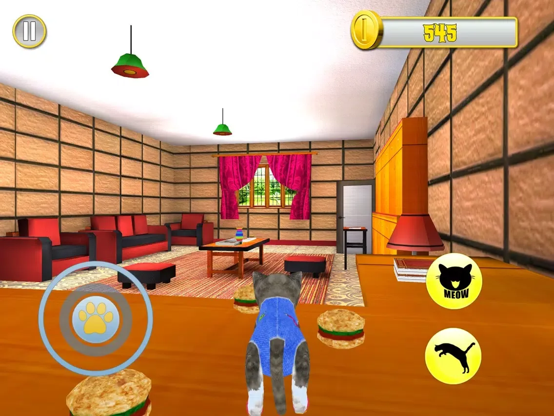 Stray Cat Open World Game iPad  Ekran Görüntüleri