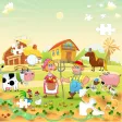 Cute Farm Anima Jigsaw Puzzle