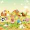 Cute Farm Anima Jigsaw Puzzle