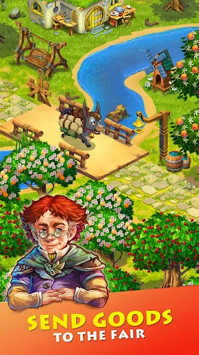 Farmdale: farm games Hay & Day Screenshots