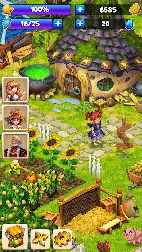 Farmdale: farm games Hay & Day Screenshots