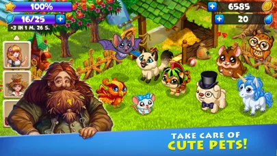Скриншоты Farmdale - magic family farm