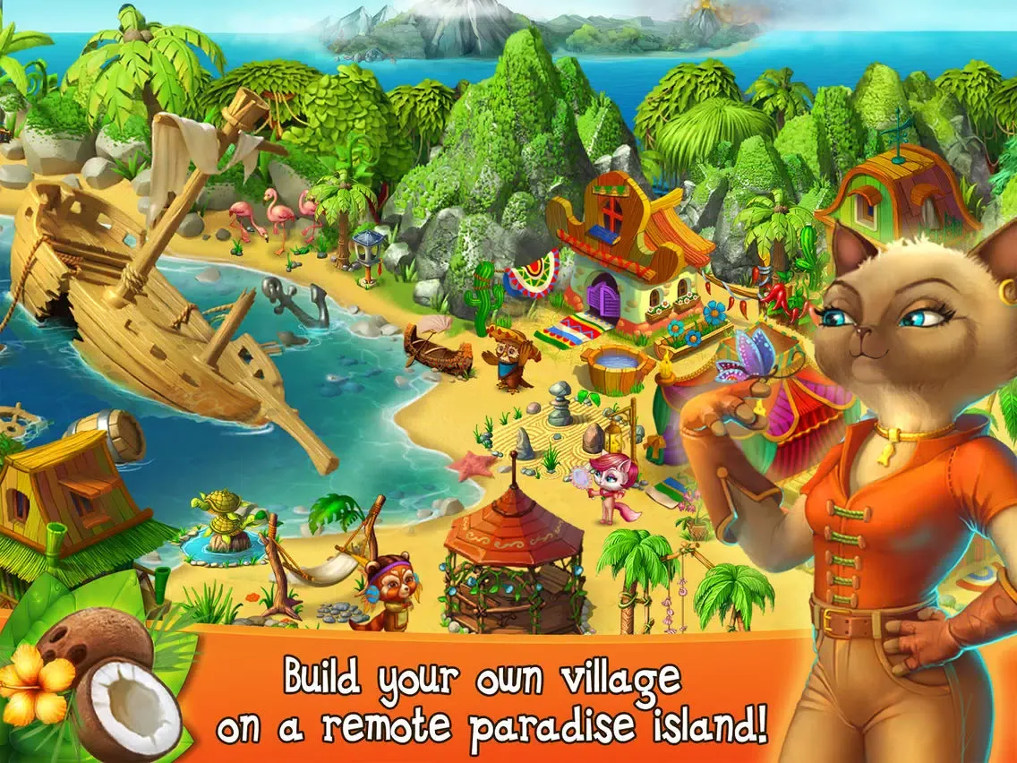Скриншоты Island Village - Build Your Paradise! iPad 
