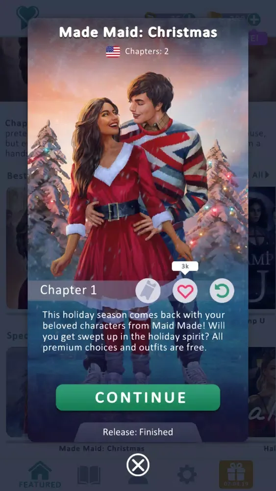 Love Choice: story episode Screenshots