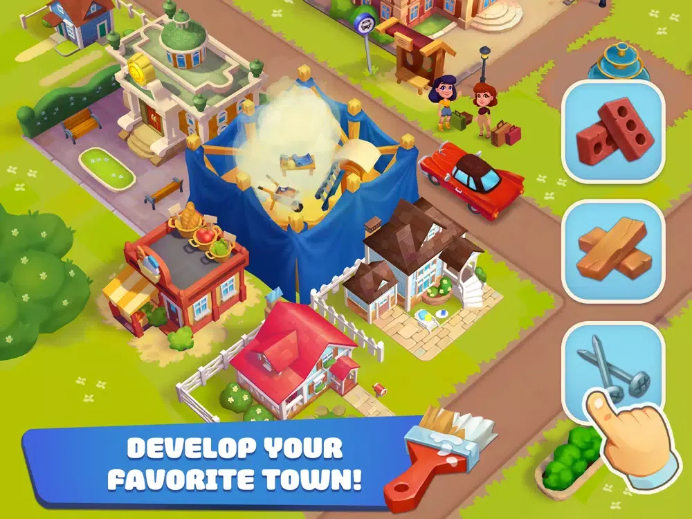 Ranchdale: Farm & City builder iPad  स्क्रीनशॉट