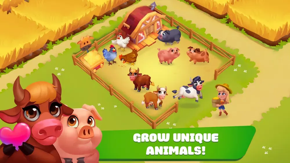 Ranchdale: Farm & City builder स्क्रीनशॉट