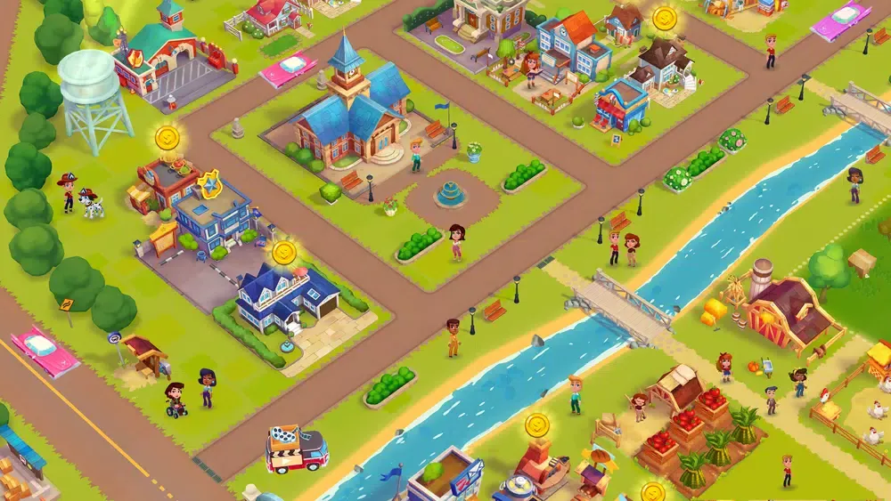 Ranchdale: Farm & City builder स्क्रीनशॉट