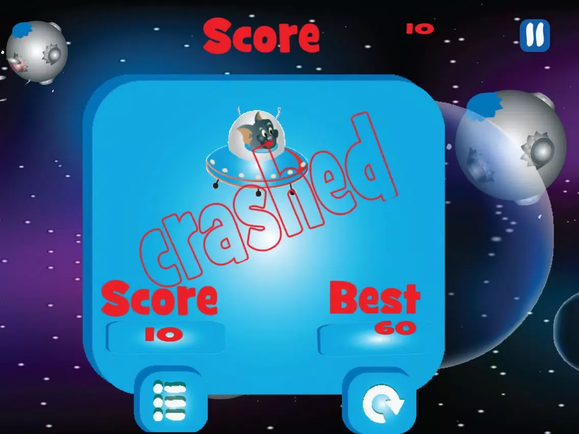 TomCat In Space iPad  Ekran Görüntüleri