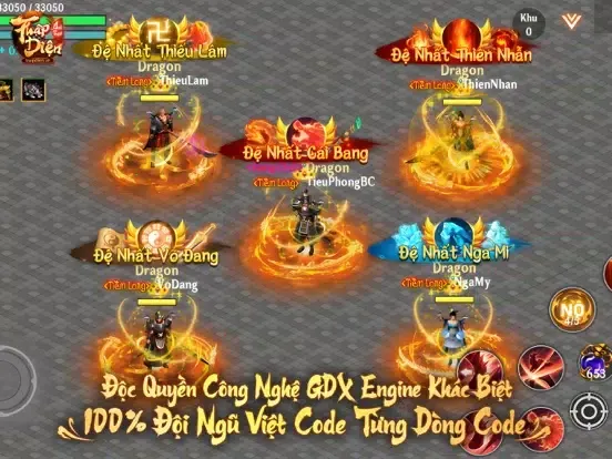 Ảnh chụp màn hình của Thập Diện Mai Phục iPad 
