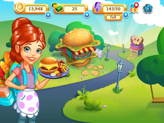 Cooking Tale - Food Games iPad 应用截图